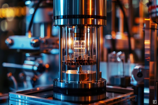 A close up of a lamp on a table