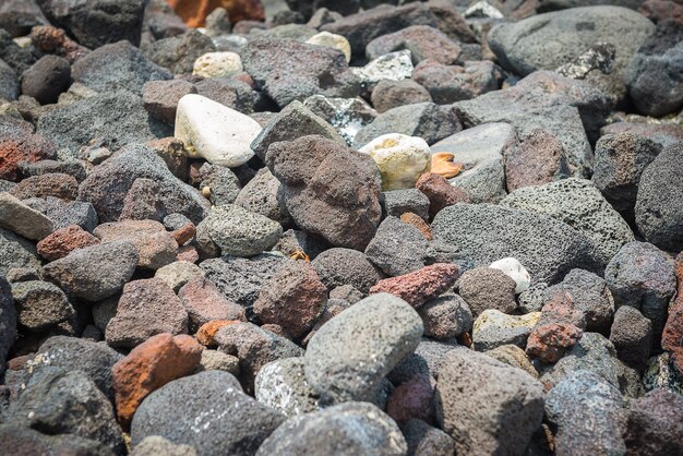 Close up Lava rock in Hawaii