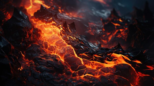 Close Up Lava