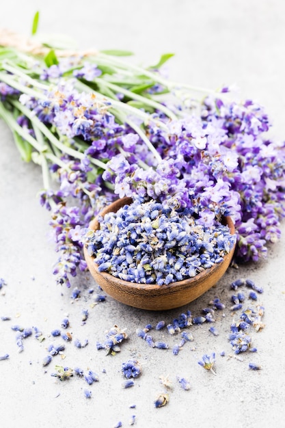 Close-up of lavender flowers