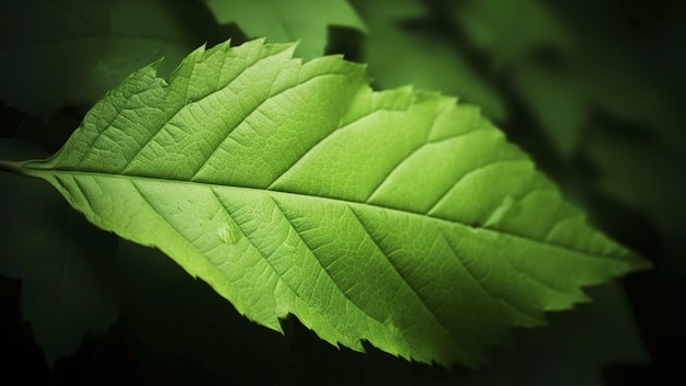 close up of a leaf close up of green leaf green leaf background
