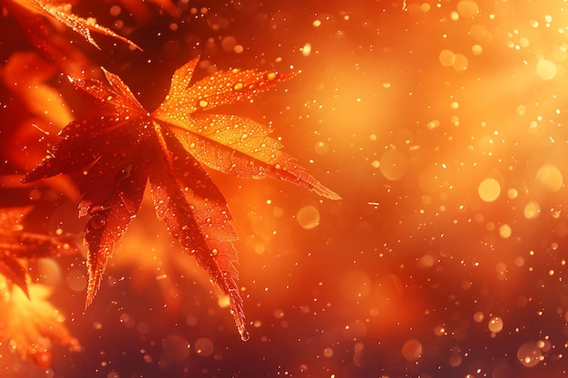 Close Up of a Leaf With Blurry Background