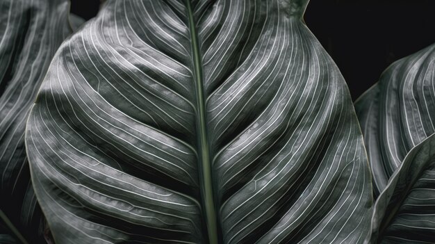 A close up of a leaf