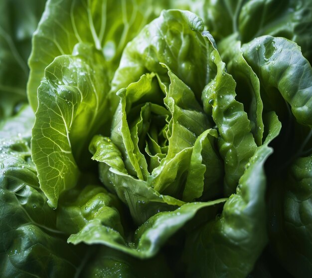 A close up of a leafy green vegetable