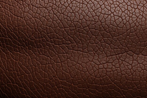 Photo a close up of a leather texture with a dark brown texture