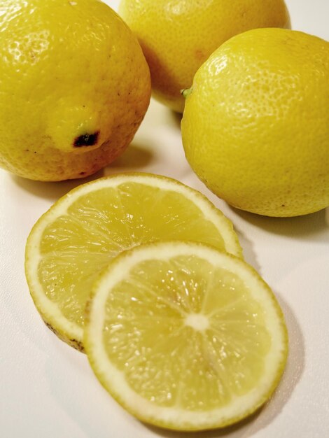 Close-up of lemon