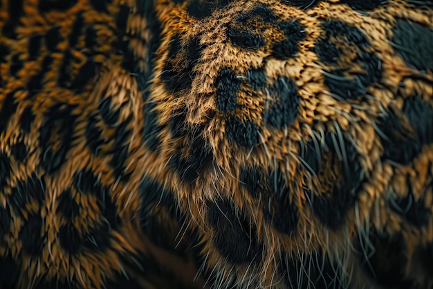 Close-up leopard spot patroon textuur achtergrond