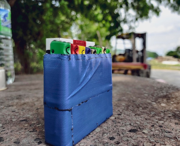 Photo close-up of lighters