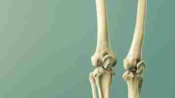 Photo a close up of a limb with the lower limb removed