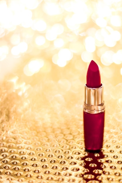 Photo close-up of lipstick