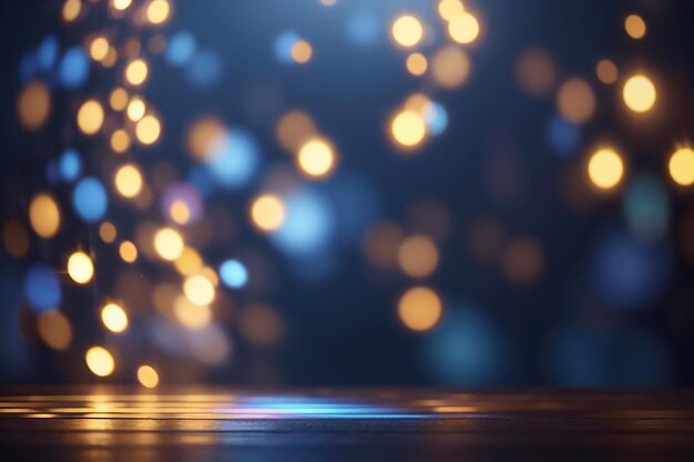 A close up of a lit up light with a blurry background