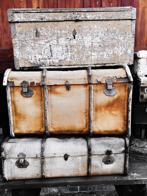 Photo close-up of luggage