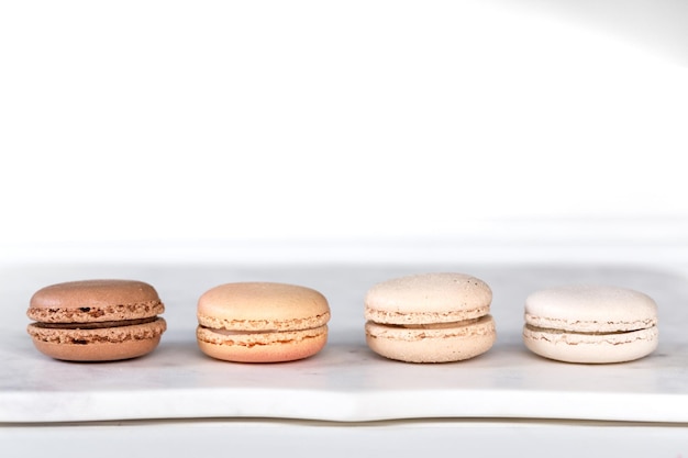 Photo close-up of macaroons