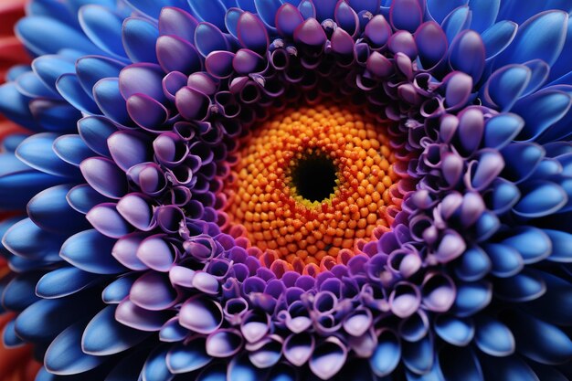 Close up macro flower