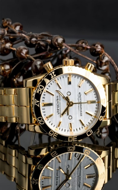 close up of mans hand holding wristwatch