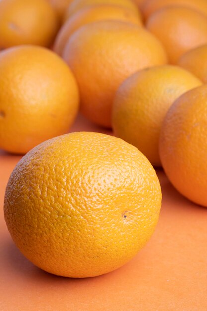 Photo close up of many oranges