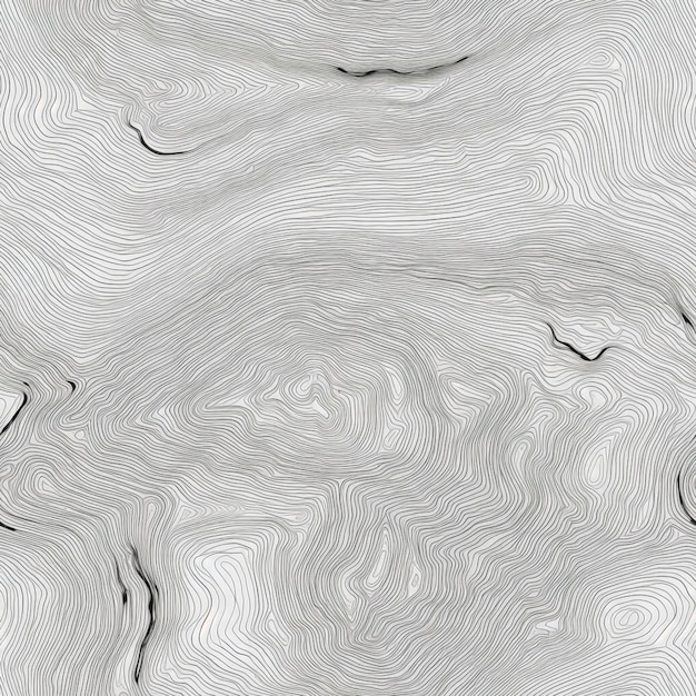 a close up of a map of a mountain with a plane flying over it generative ai