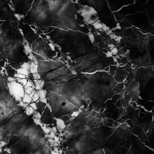 a close up of a marble surface with a black and white background generative ai