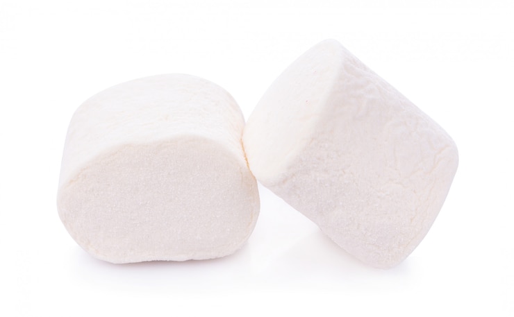 Foto close-up marshmallows