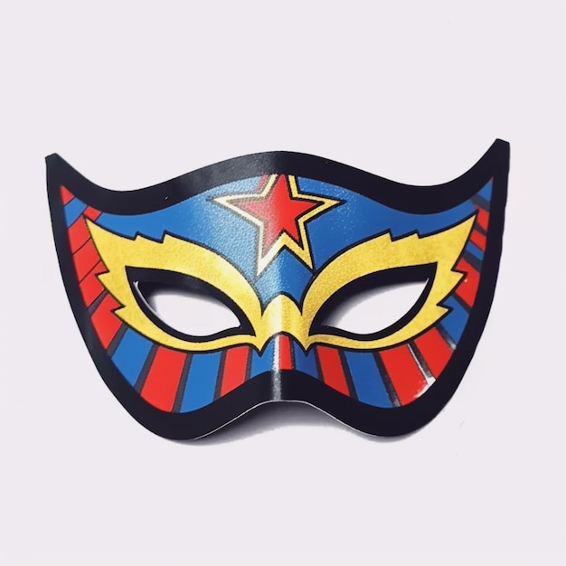 マスクに星が描かれているクローズアップ - ガジェット通信 GetNews