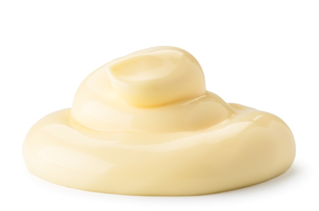 Close up mayonnaise sauce