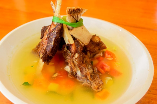 Close-up of meal served in bowl