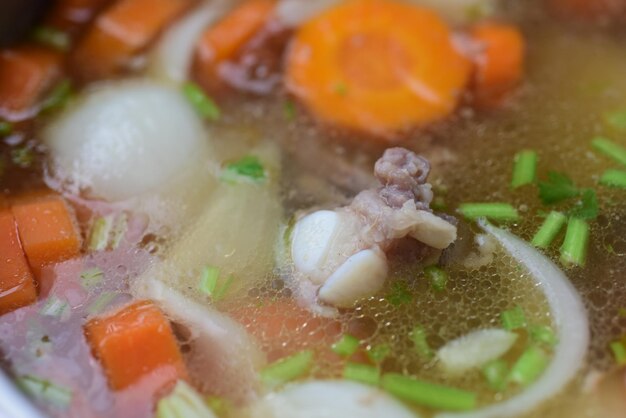 Close-up of meal served in bowl