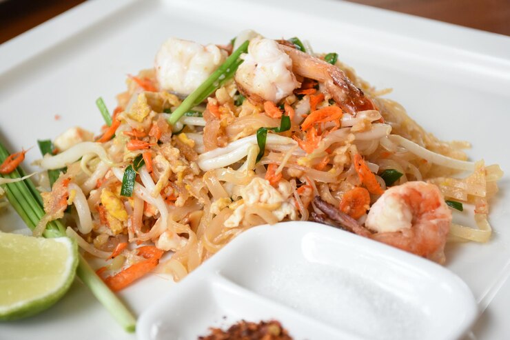 Photo close-up of meal served in plate