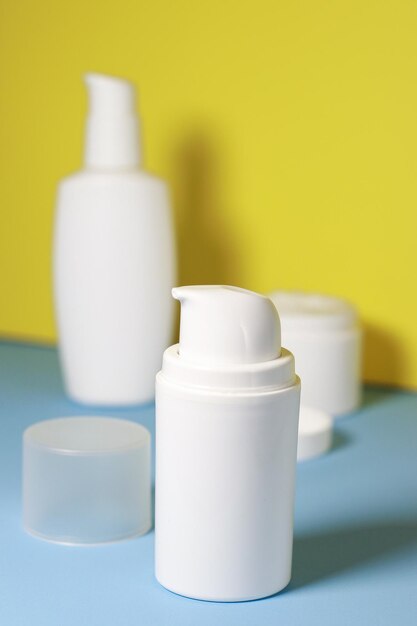 Close-up of medicines on table