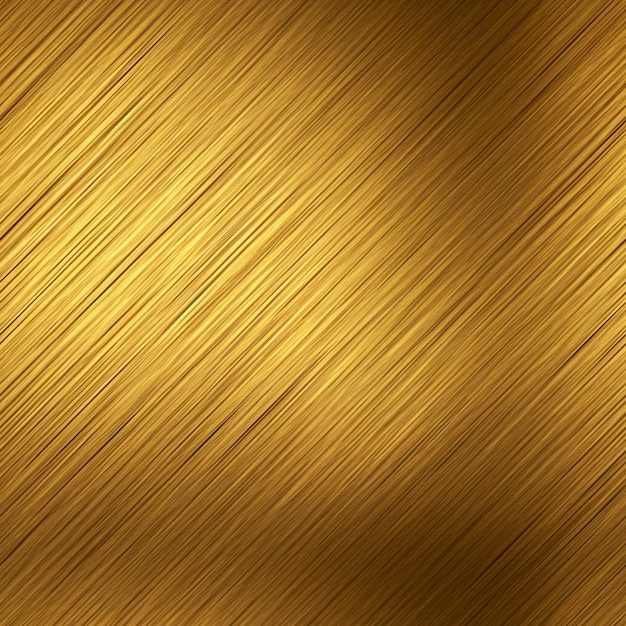 A close up of a metal plate with a golden color generative ai