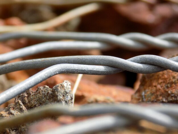 Photo close-up of metals