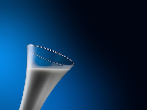 Close-up of milk cup