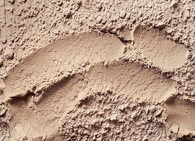 close up mixture of clay powder earth texture dirt background