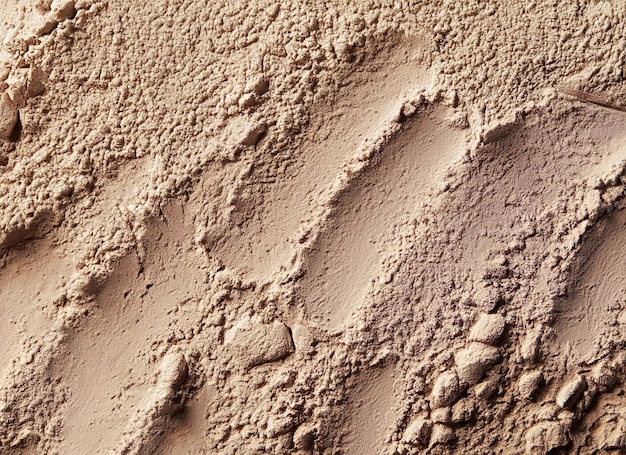 close up mixture of clay powder earth texture dirt background