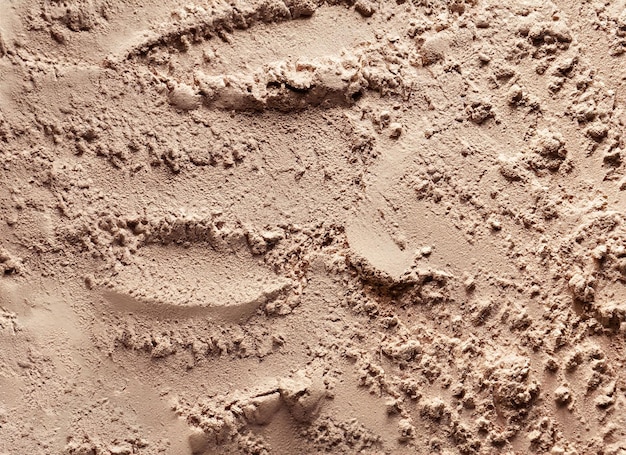 close up mixture of clay powder earth texture dirt background