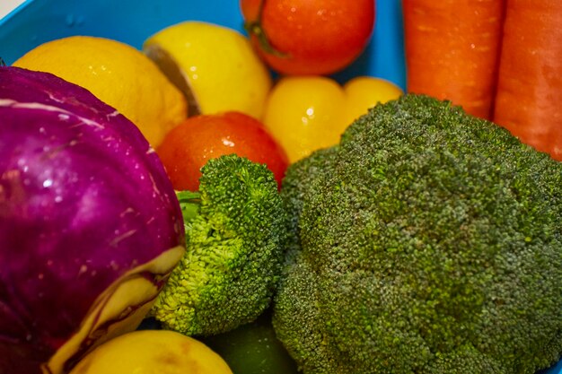 Close-up of multi colored fruits