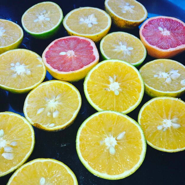 Close-up of multi colored fruits