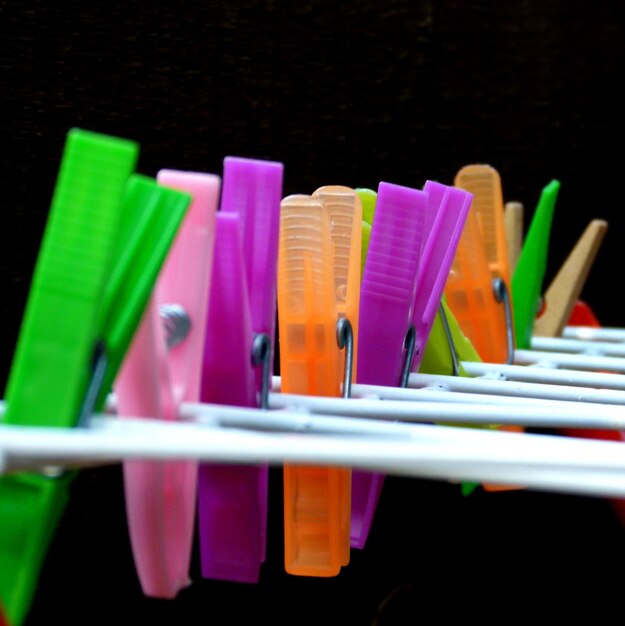 Close-up of multi colored pencils