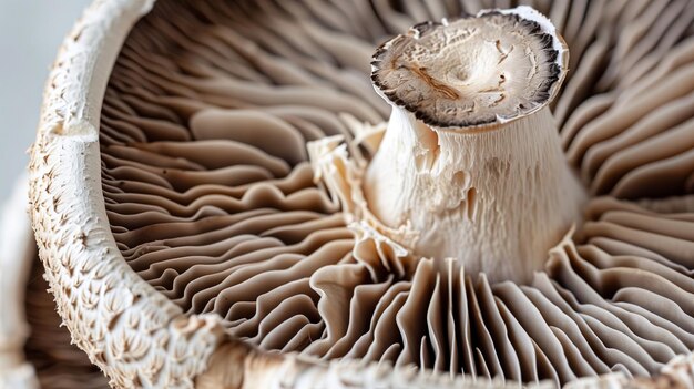 Close up of mushroom on table