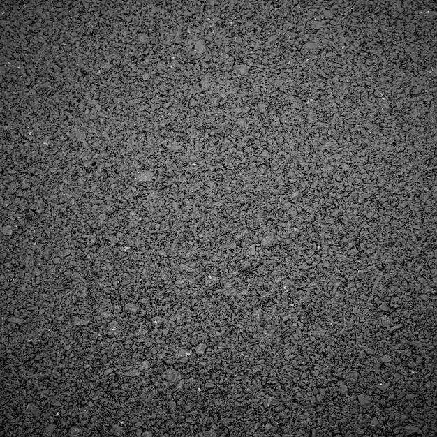 close up of new asphalt road texture