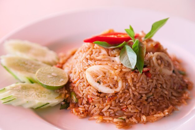 Close-up of noodles in plate