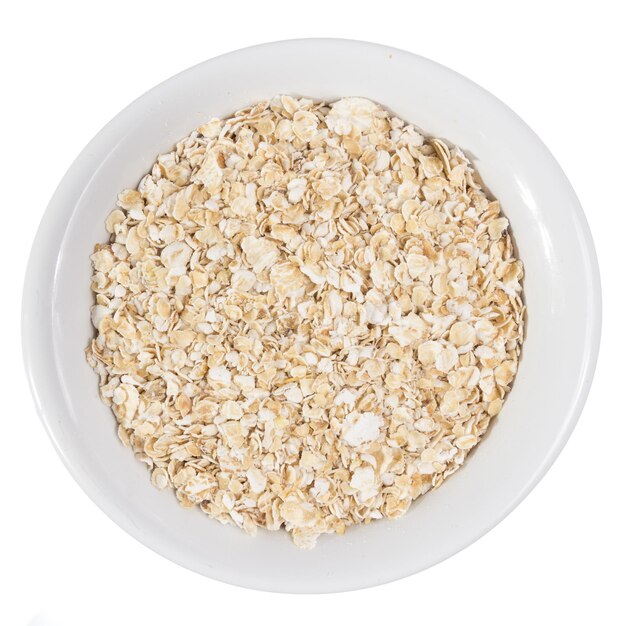 Photo close-up of oats in bowl