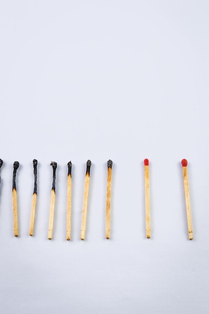 Close-up of objects against white background