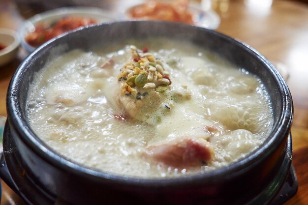 写真 碗の中の食べ物のクローズアップ