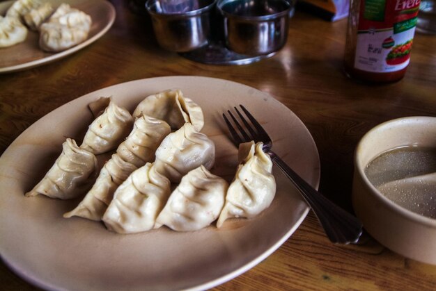 写真 皿上の食料のクローズアップ