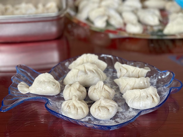 写真 テーブルの上の食べ物のクローズアップ