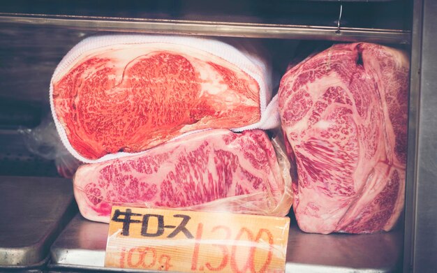 写真 肉のクローズアップ