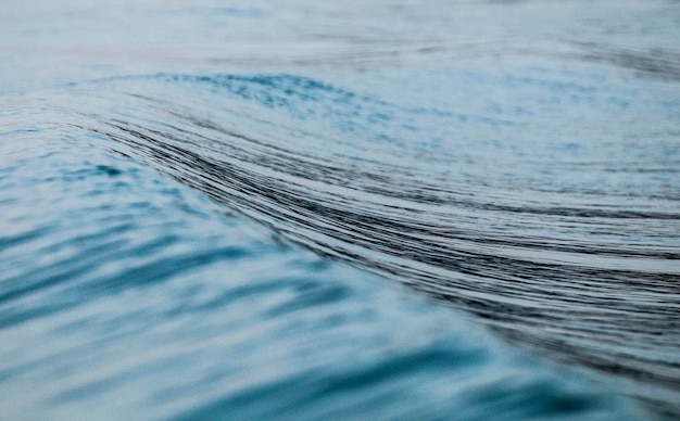 写真 海の波のクローズアップ