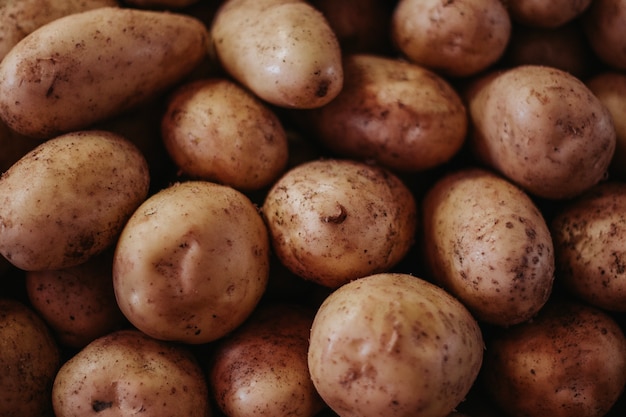 Фото Крупный план картофеля