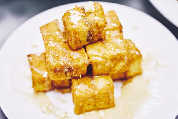 写真 供給された食べ物のクローズアップ